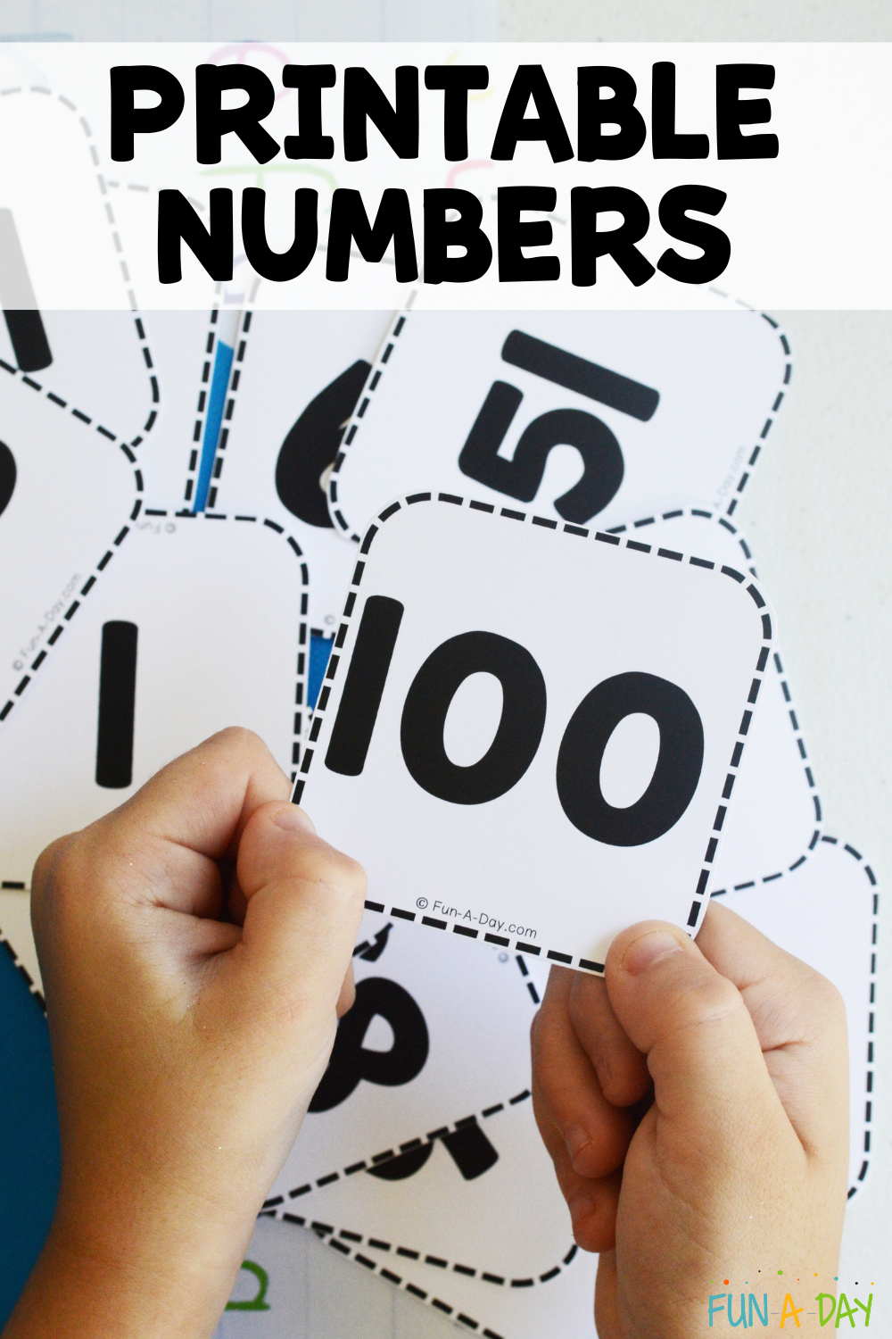 Free Printable Numbers 0 To 100 Fun A Day 