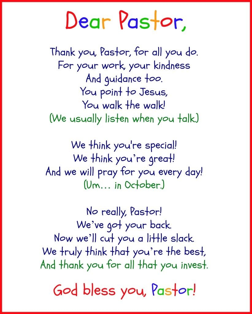 pastor appreciation cards printable