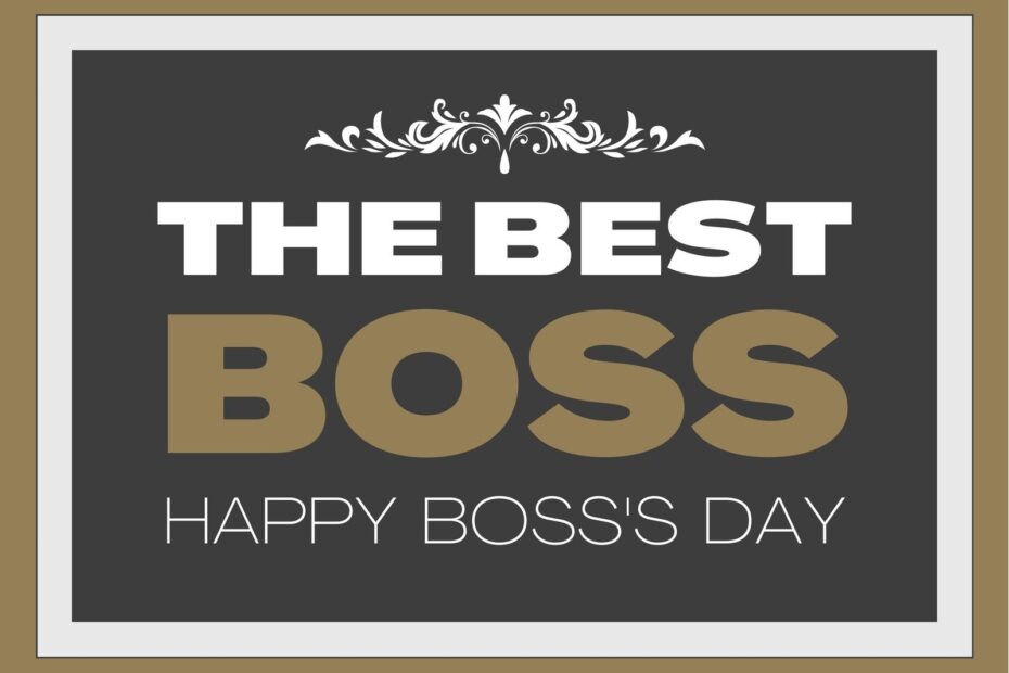 Free To Customize And Print Boss Day Card Templates Canva