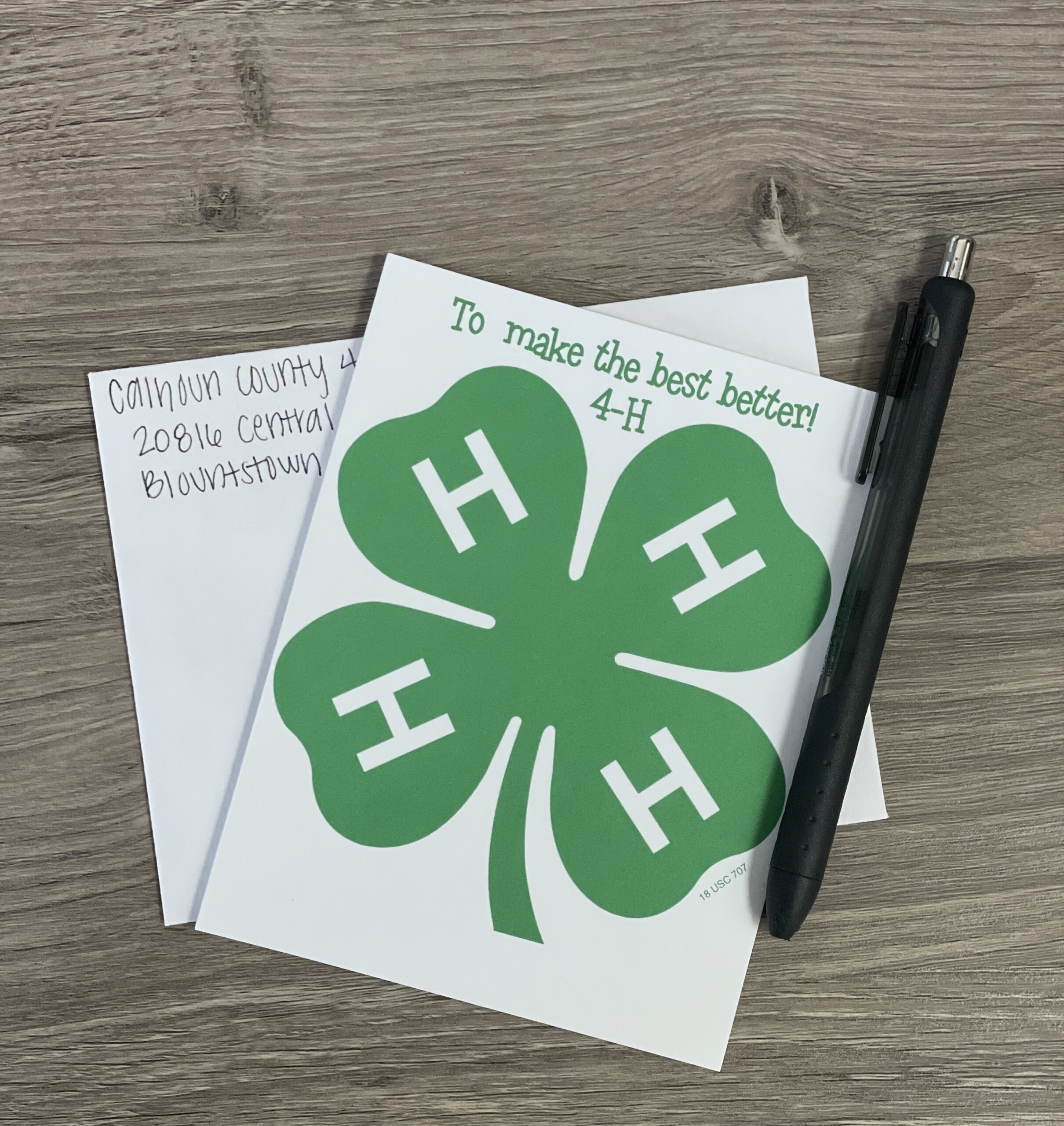 How To Write A Thank You Note 4 H In The Panhandle