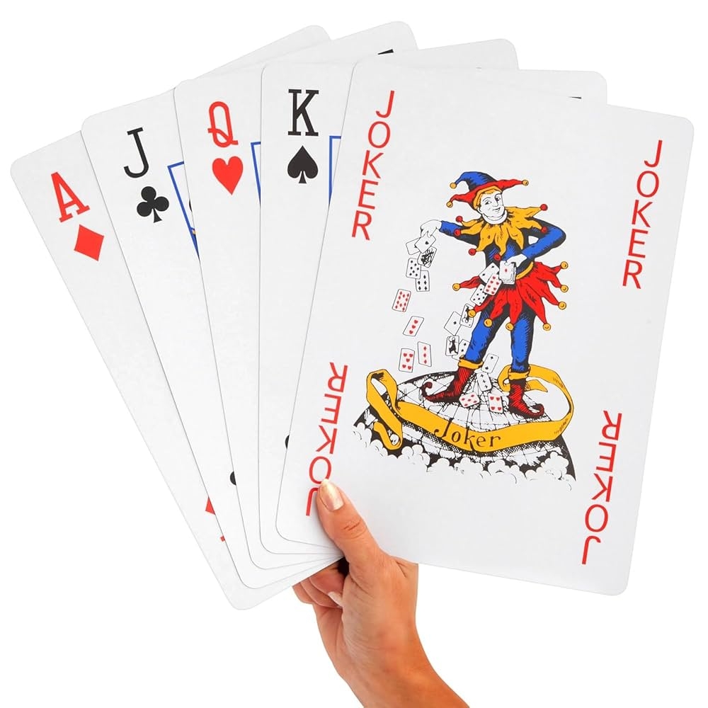 oversized playing cards printable