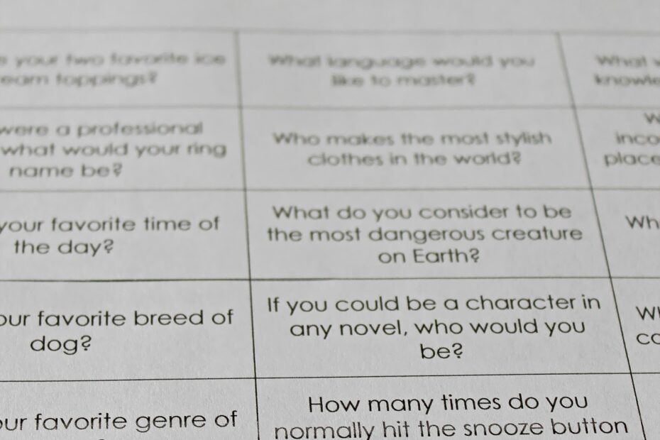 Loaded Questions A FREE Printable Game