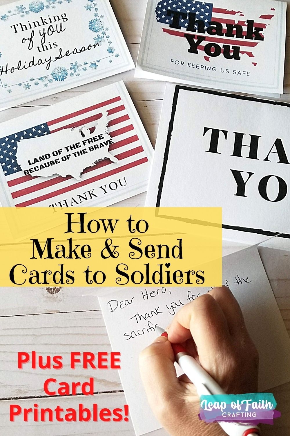 Making Cards For Soldiers All You Need To Know Leap Of Faith Crafting