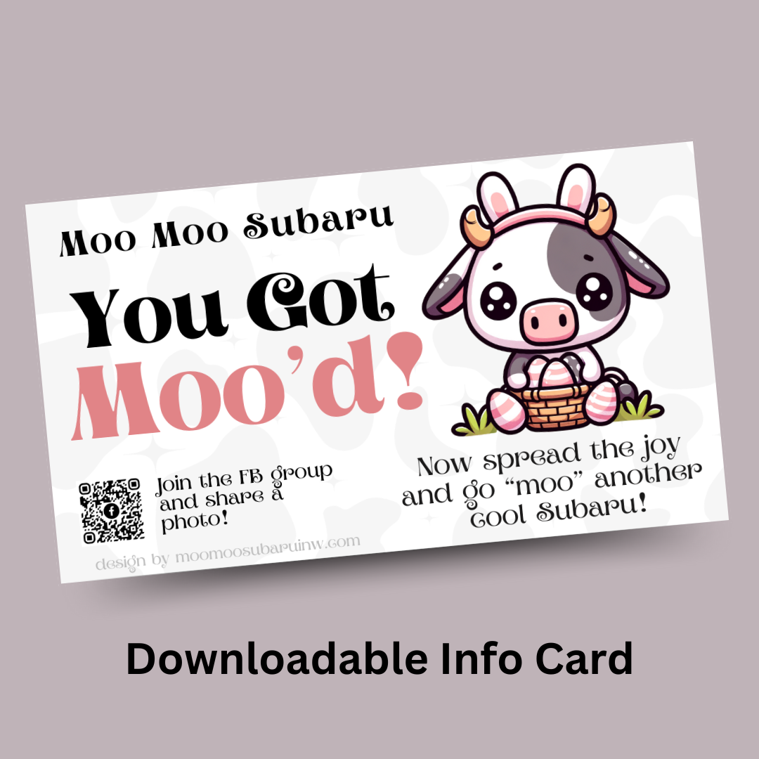 moo moo subaru cards free printable