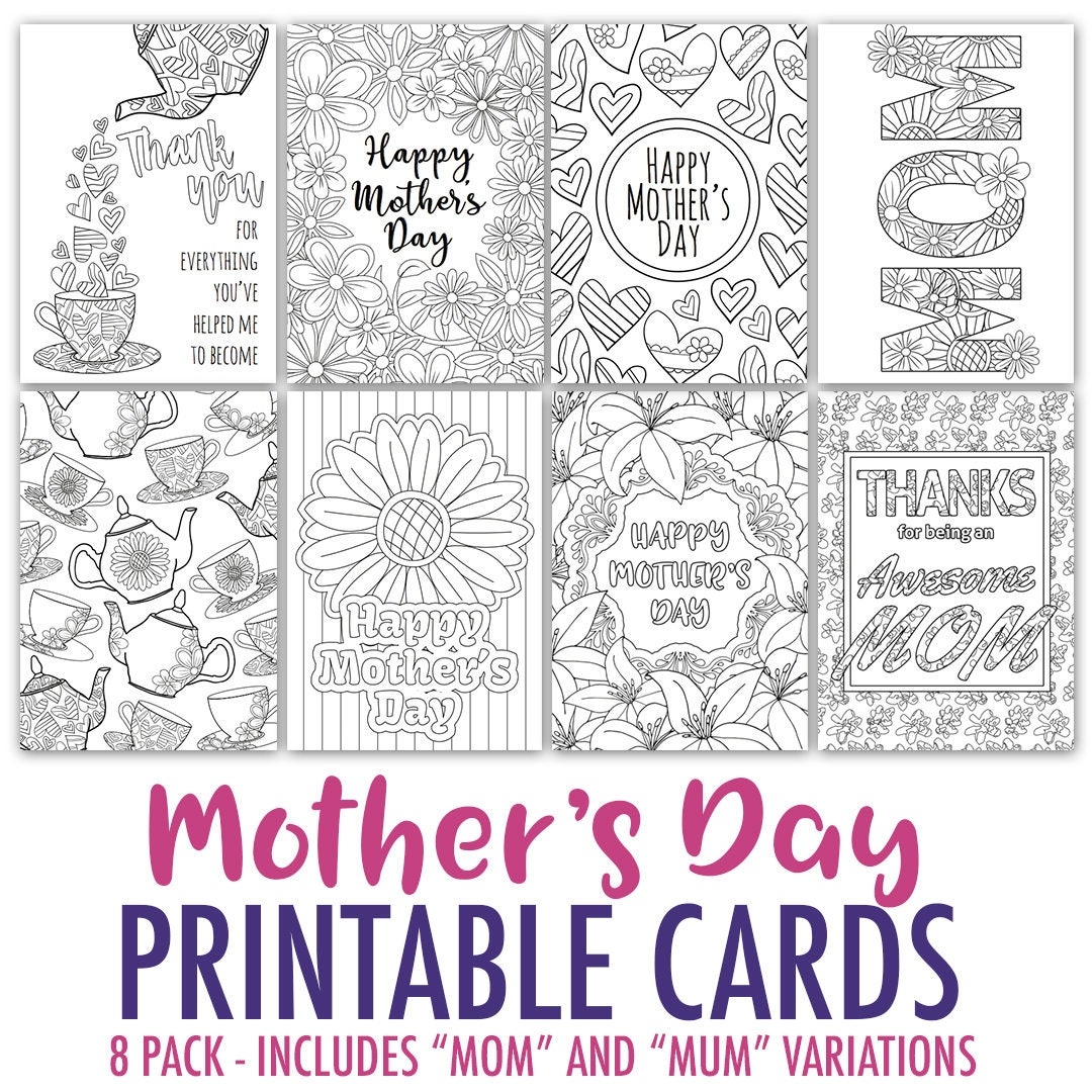 pdf mothers day cards printable
