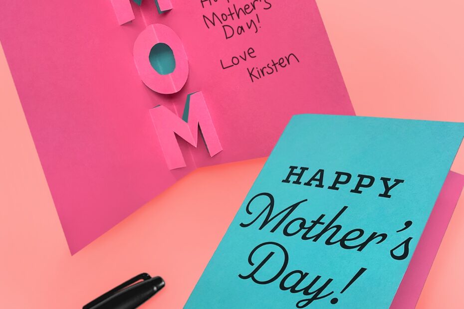 Mother s Day Pop Up Card Free Printable Download