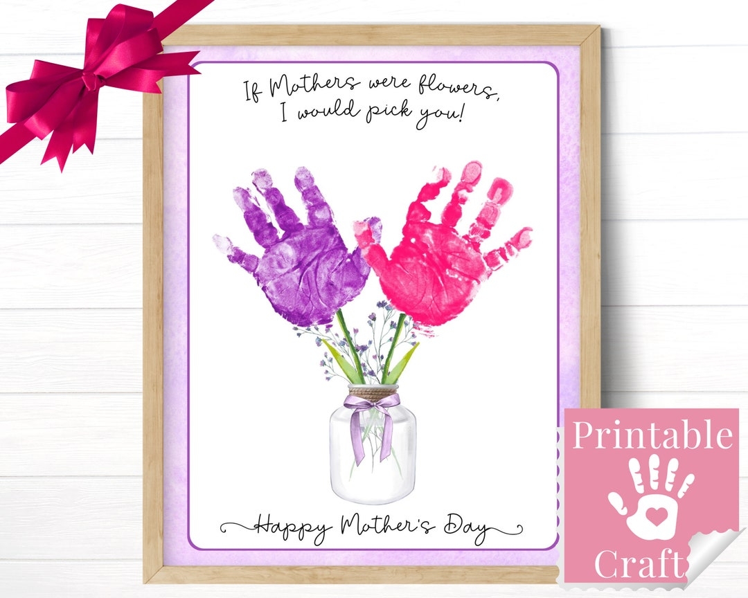 mother's day card kindergarten printable
