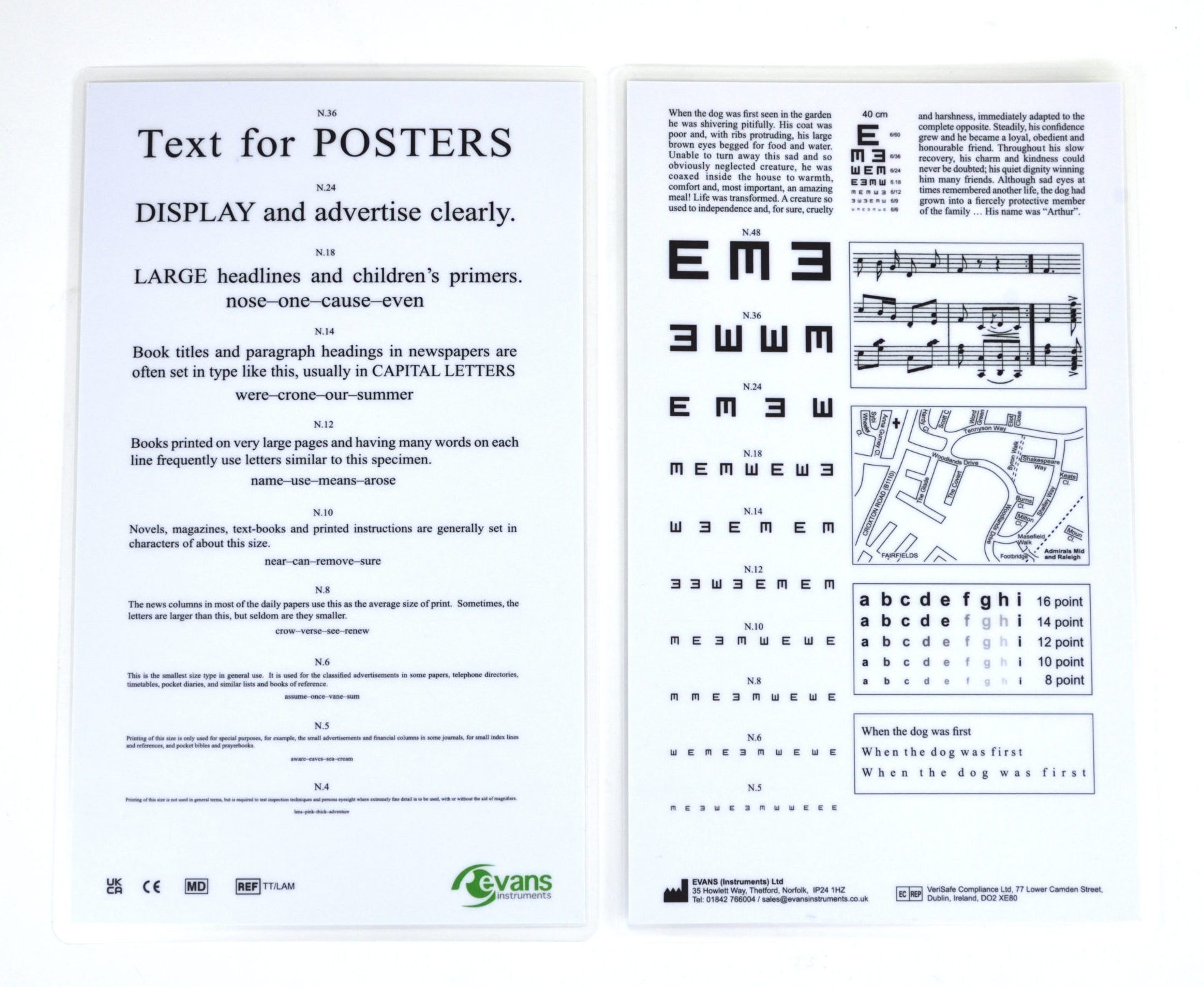 near card visual acuity printable