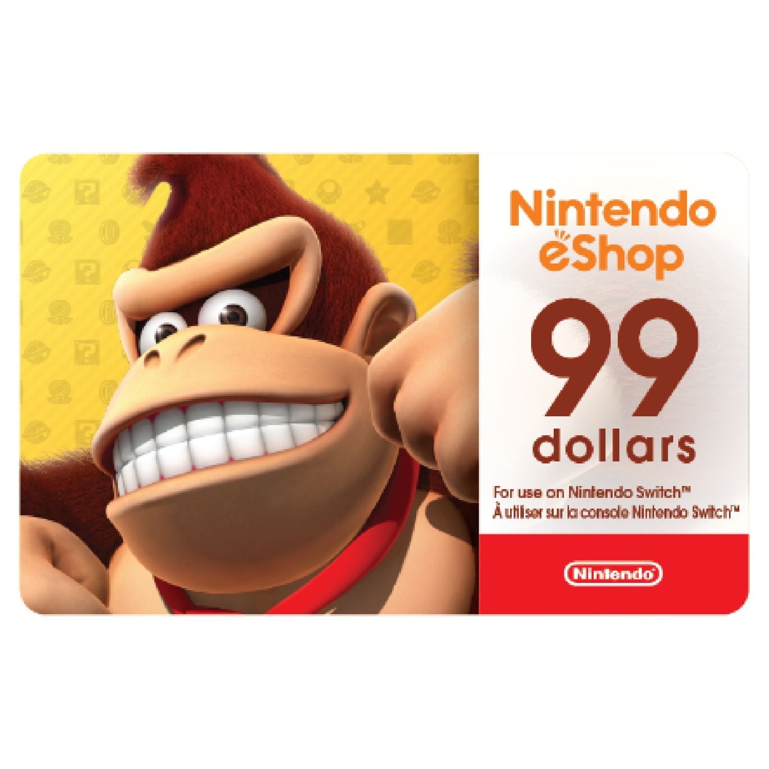 Nintendo 99 EShop Gift Card Digital Code Walmart ca