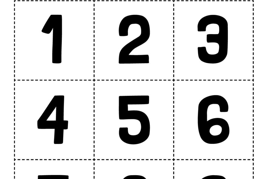 Number Flash Cards 0 50 1st Grade Math Worksheet Catholic