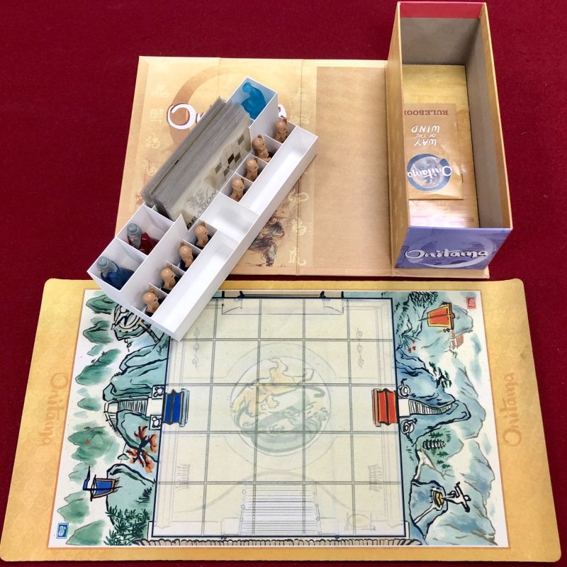 Onitama Quickplay Box Insert STL Files Next Level Board Gaming