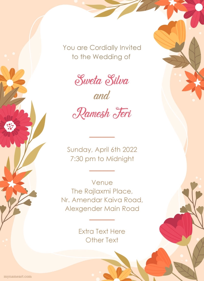 Online Invitation Card Maker Free
