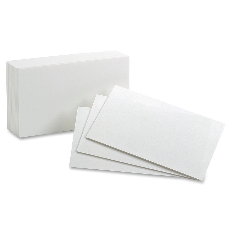 oxford custom printable index cards