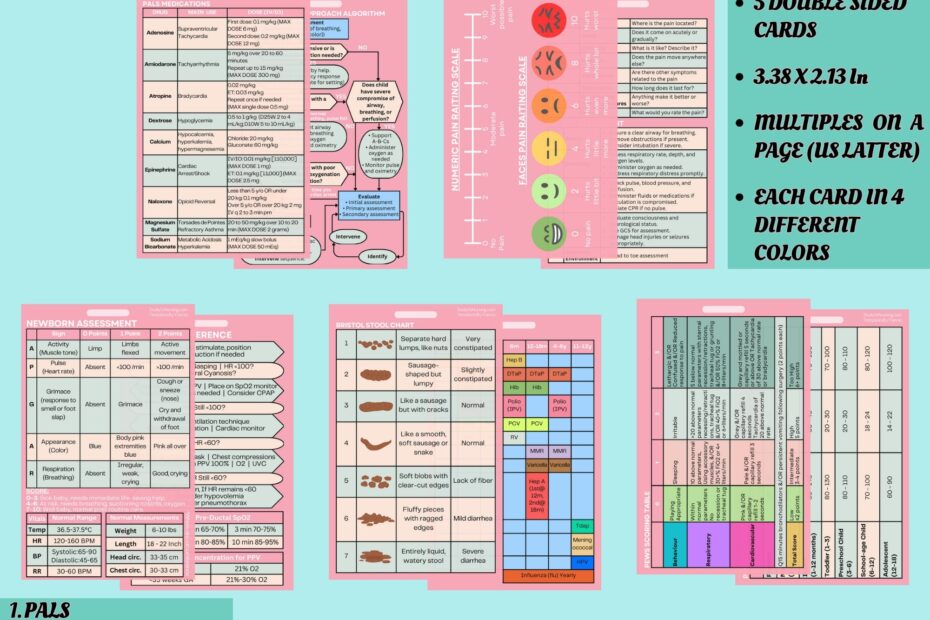 Pals Reference Card Etsy