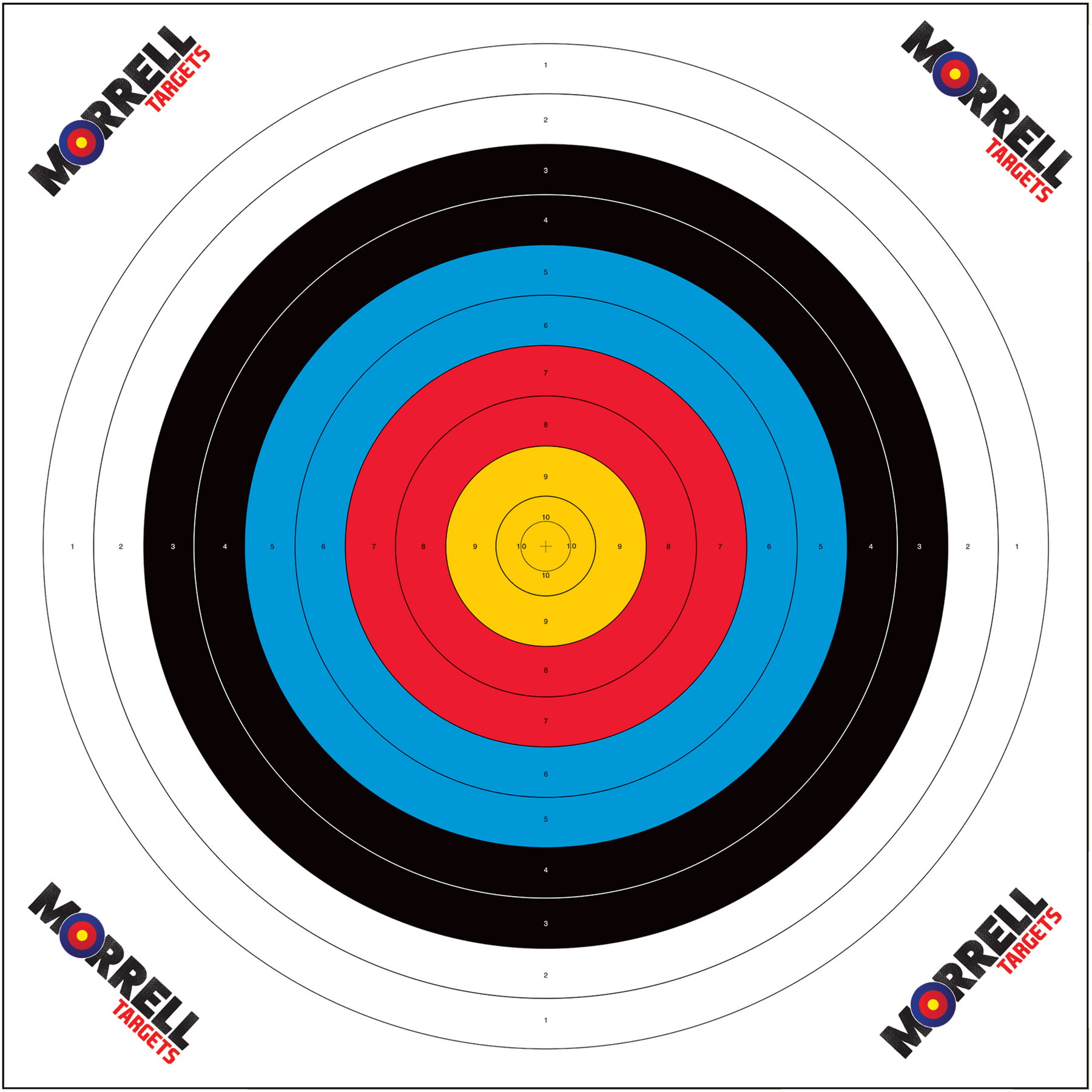 Paper Target Face 100 pack