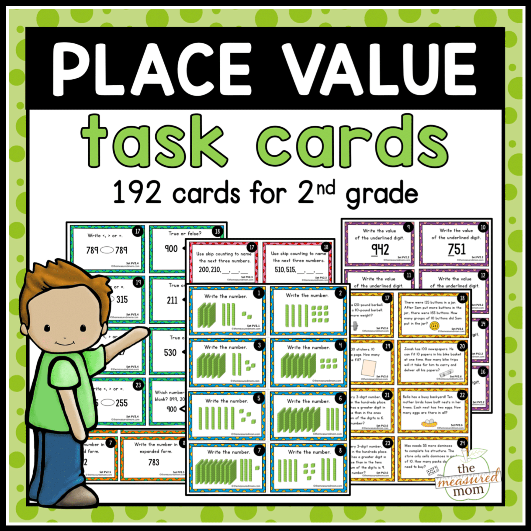 Place Value Task Cards For 2nd Grade Special Offer