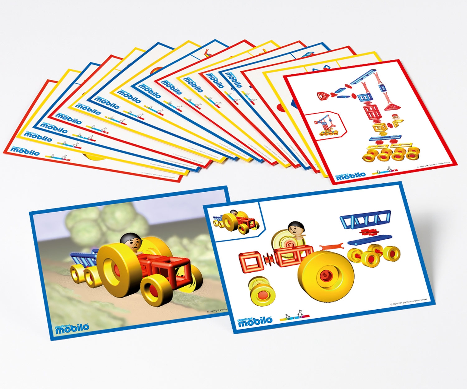 Plasticant Mobilo Learning Toy Construction Manuals Mobilo de