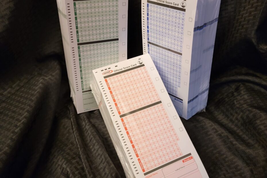 Scorecards 500 pack
