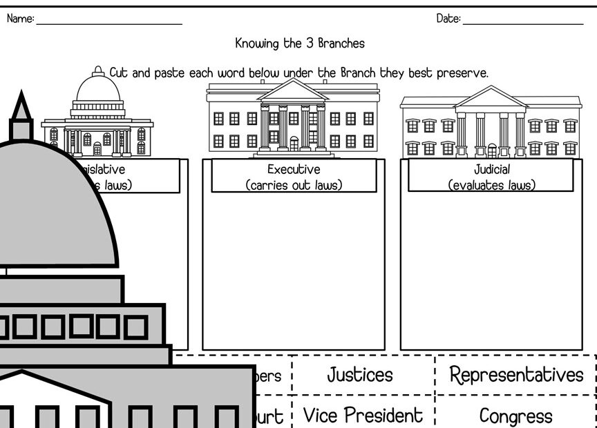 3 Branches Of Government Made By Teachers