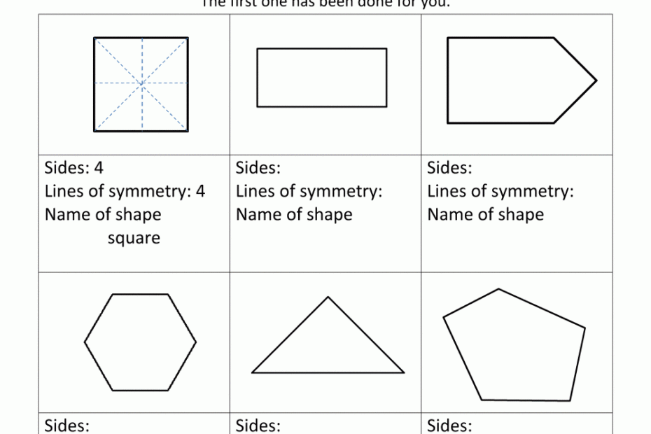 3rd Grade Geometry Worksheets