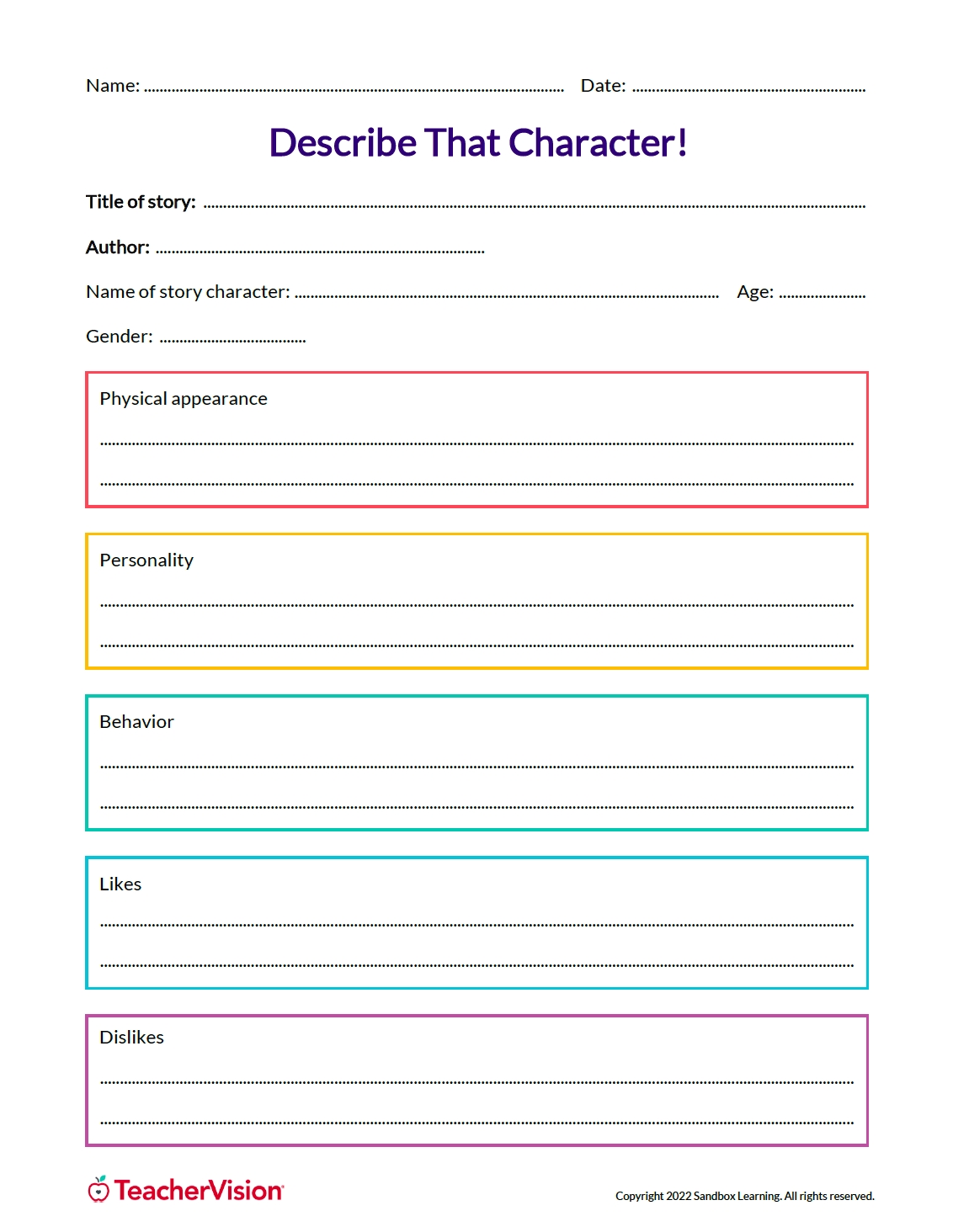 3rd Grade Language Arts And Writing Worksheets