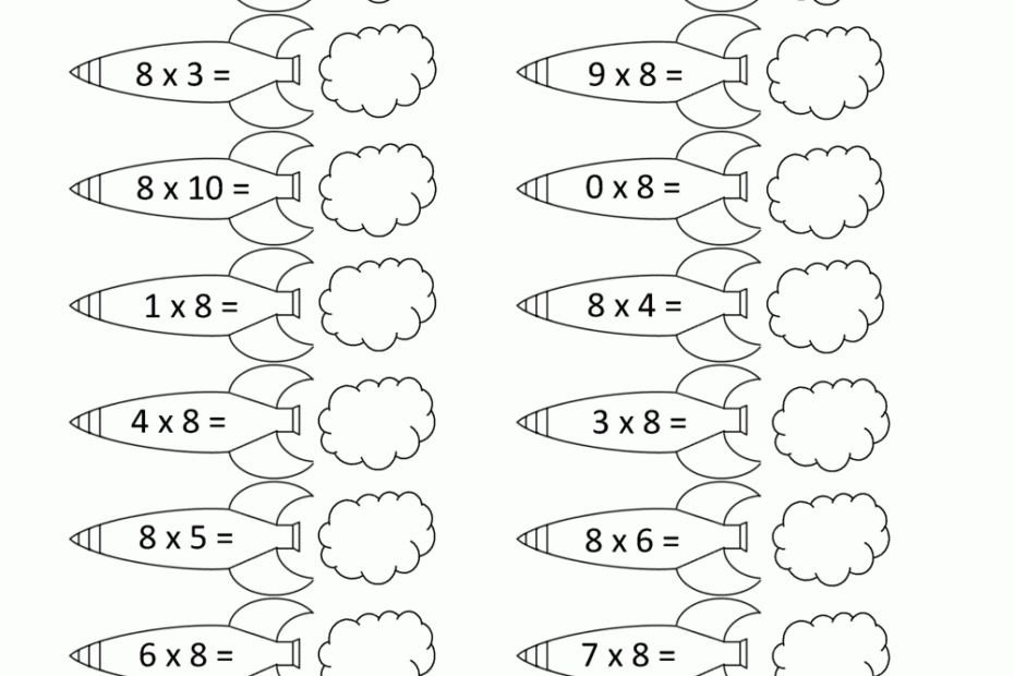 8 Times Table