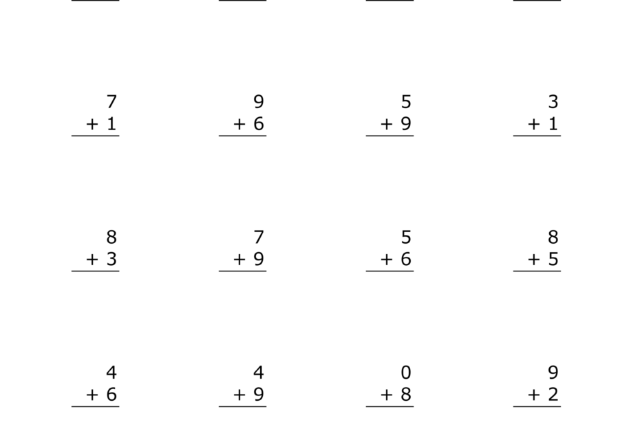 Addition Worksheets Free Printable Easy Math Problems Free Printables Monograms Design Tools Patterns U0026 DIY Projects