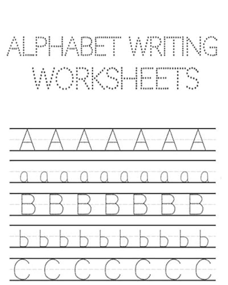 practice writing worksheets