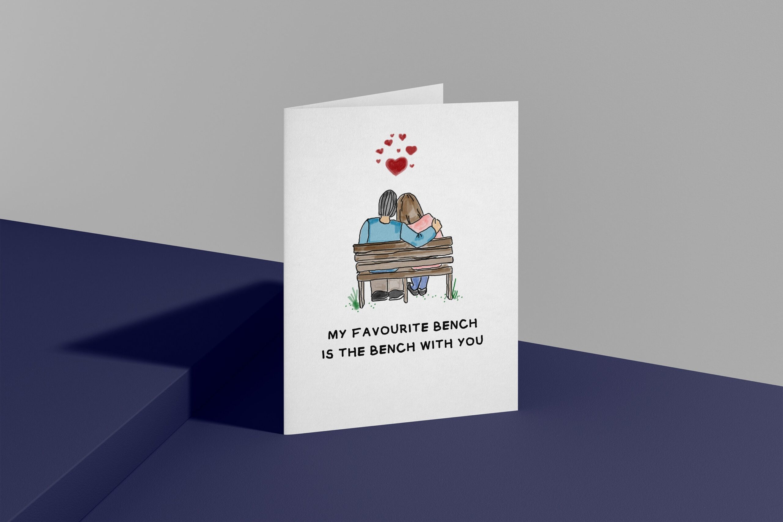 Bench Card Etsy UK