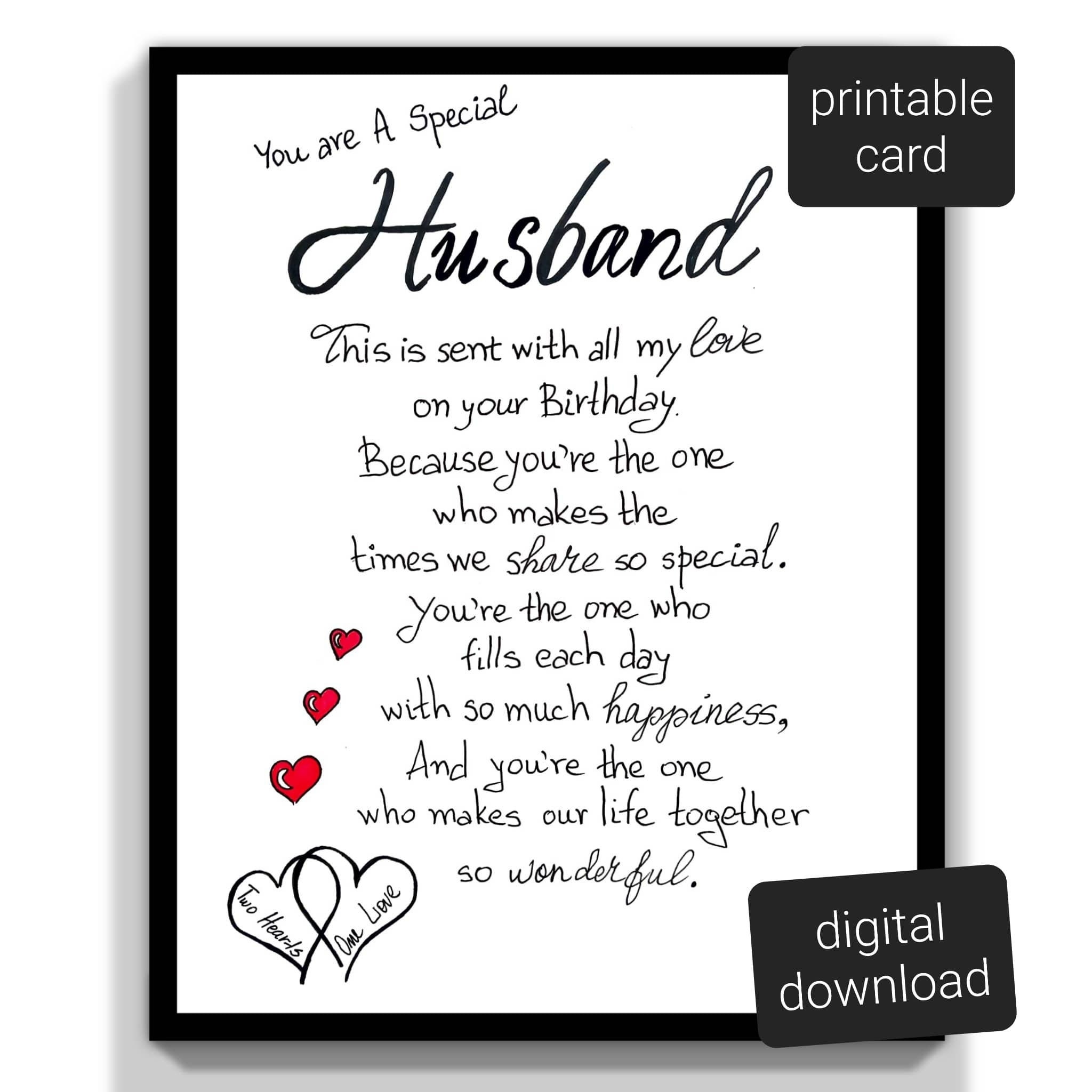 printable birthday cards for him romantic