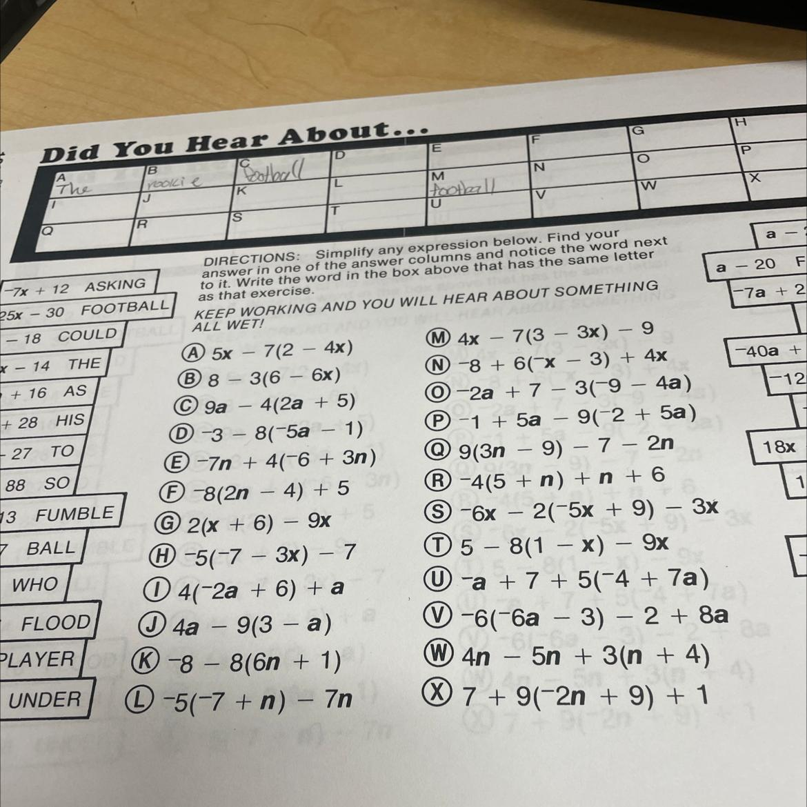 Can Someone Help With D 3 8 5a 1 Brainly Worksheets Library