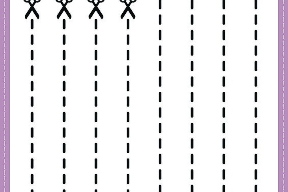Cutting Practice Worksheets For Kids Free Printable Activity Worksheets Library