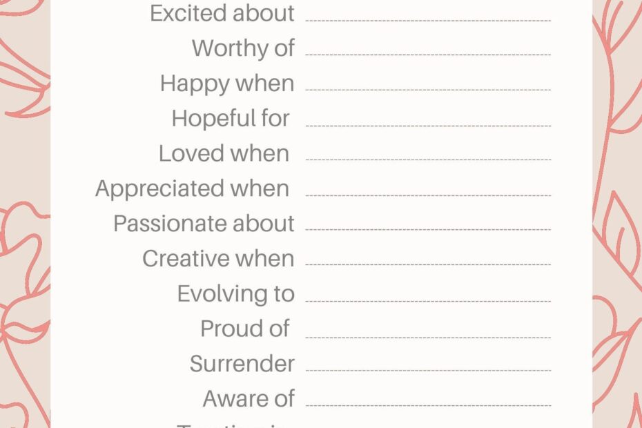 Daily Gratitude Worksheet Self help Printable Healing U0026 Journaling Page Self help Gratitude Page Daily Gratitude Journaling Tool Etsy