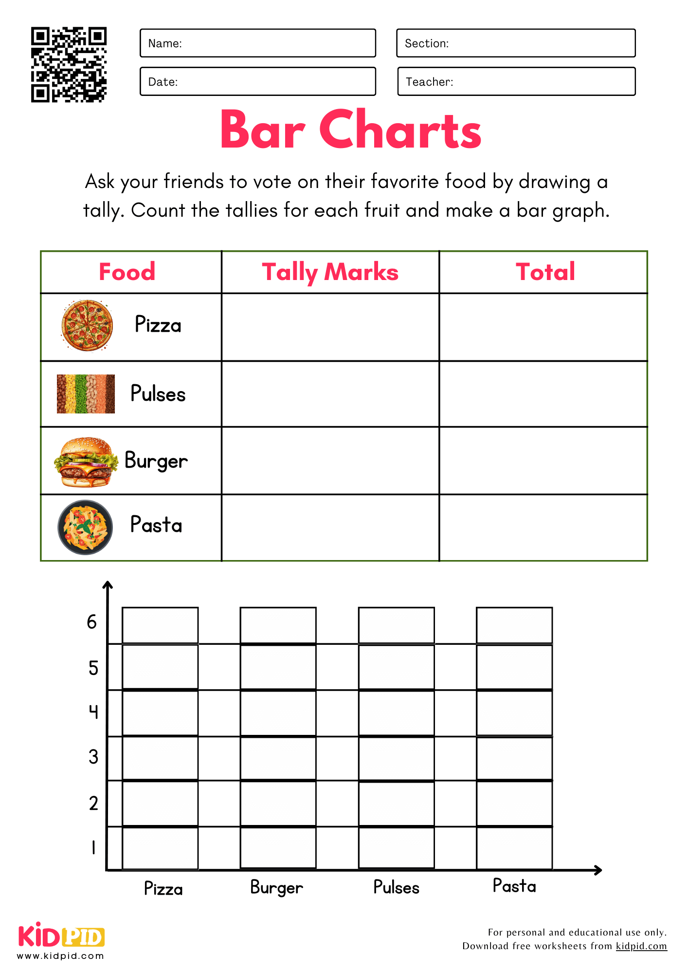 science data worksheet for kids