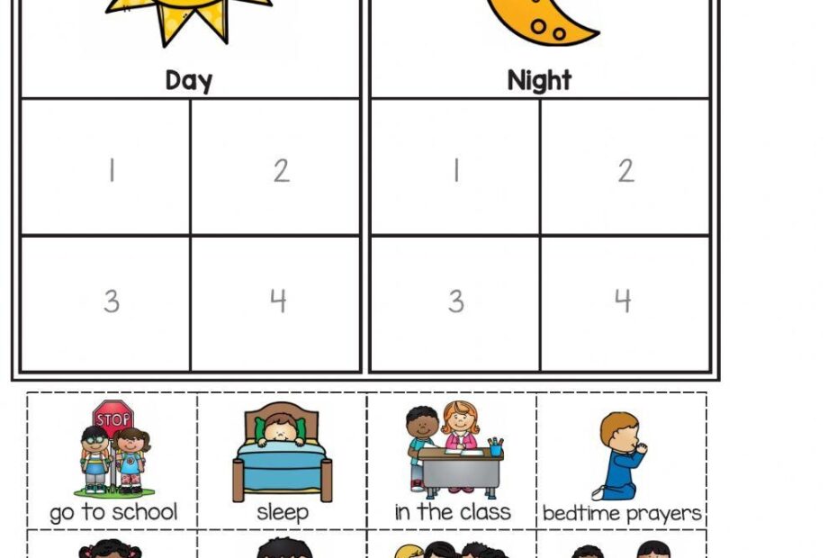 DAY AND NIGHT WORKSHEET Online Exercise For Live Worksheets Worksheets Library