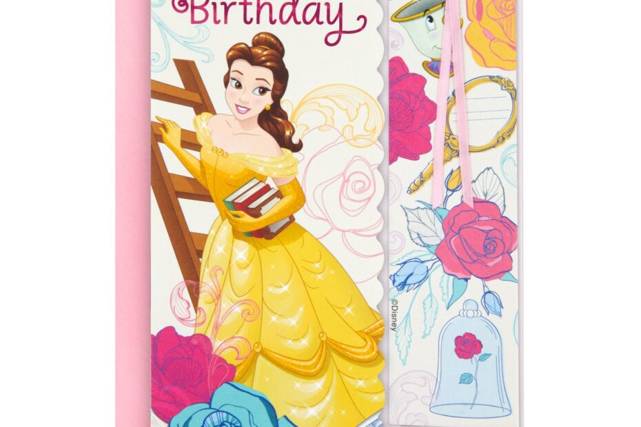 Disney Beauty And The Beast So Much More Than A Princess Birthday Card With Bookmark For Only USD 6 99 Hallmark