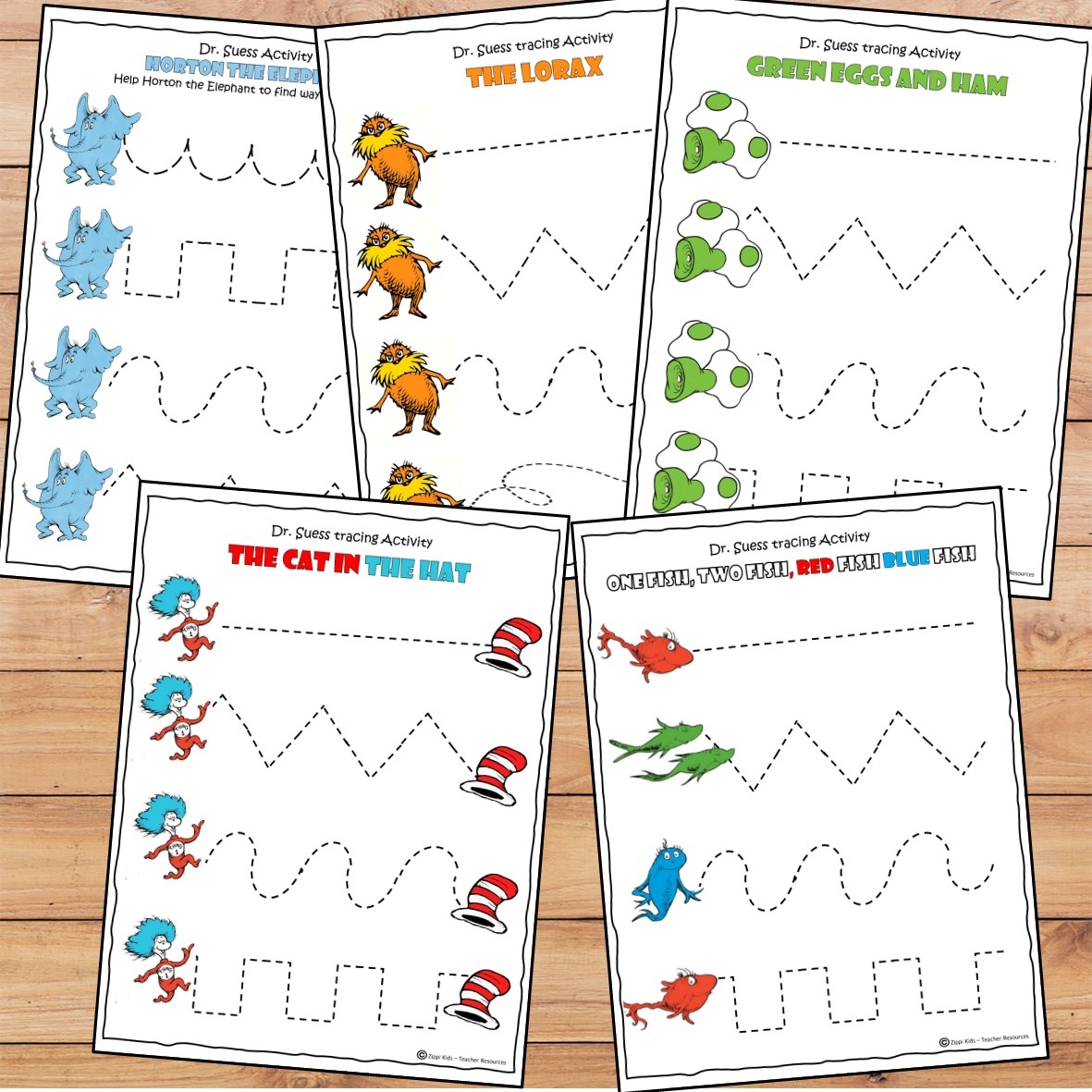 dr seuss worksheet