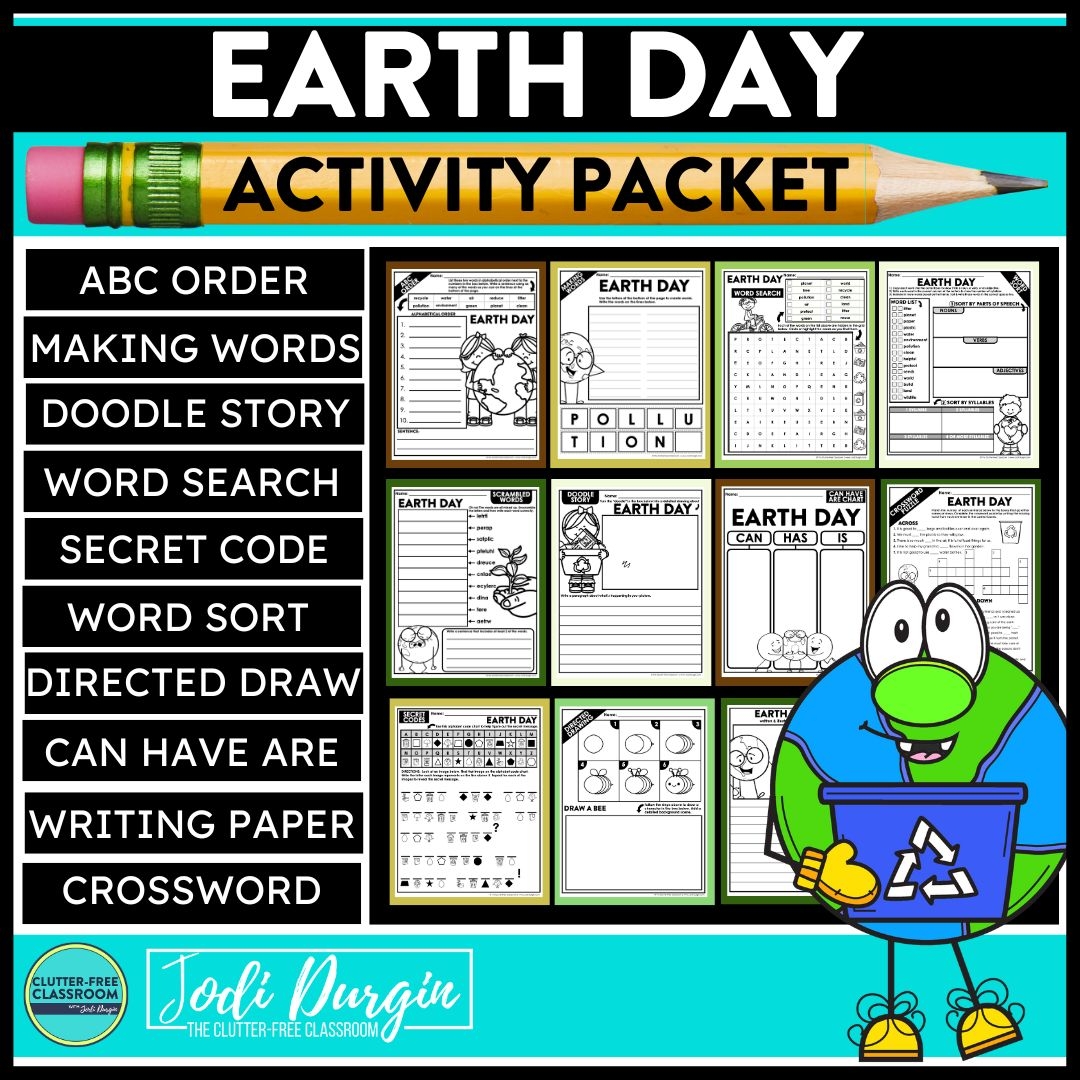 earth day activities worksheets