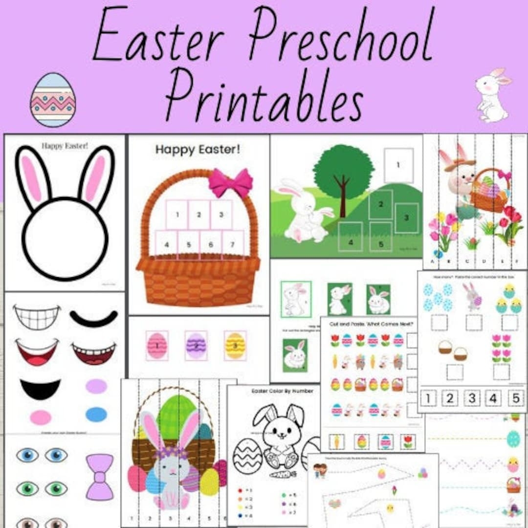 Easter Preschool Activities Easter Preschool Printable Easter Activities Preschool Easter Worksheet Easter Worksheet Preschool