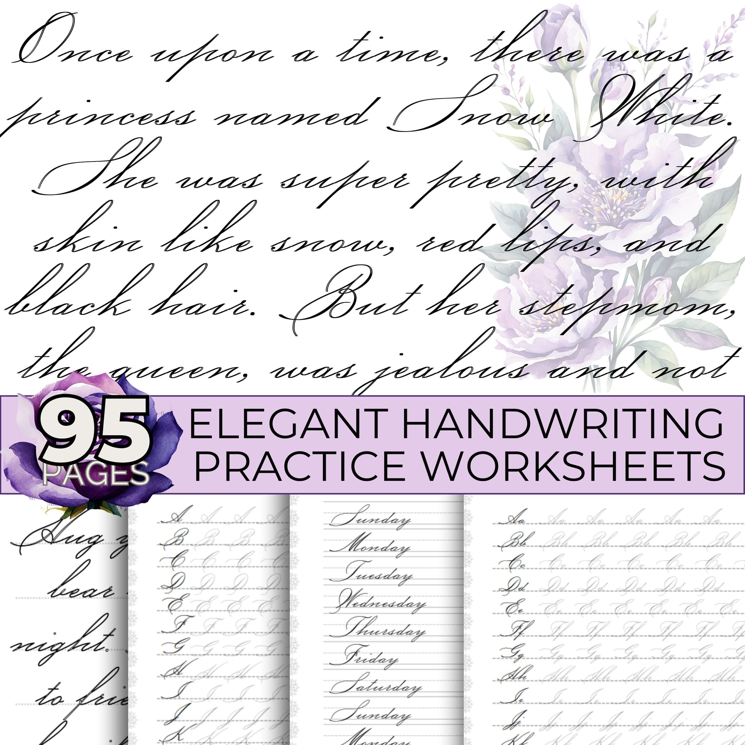 cursive worksheet maker