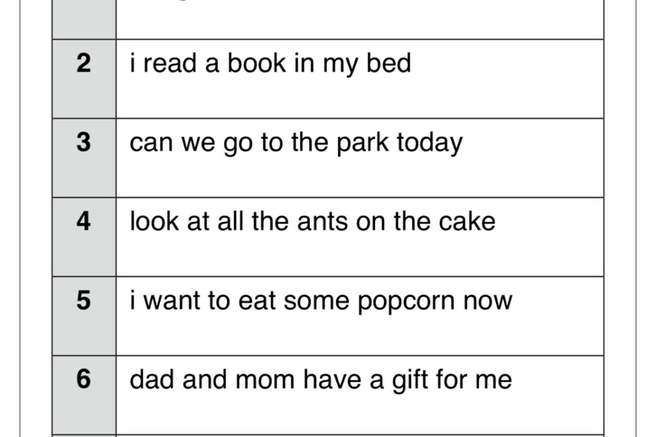 Fixing Sentences Worksheet Have Fun Teaching