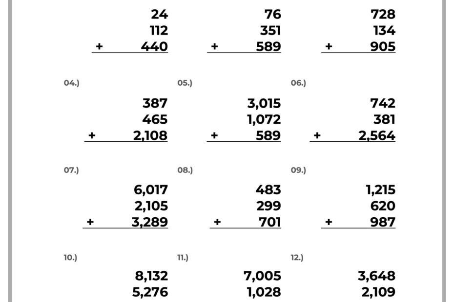 Free 5th Grade Math Worksheets Printable W Answers Mashup Math