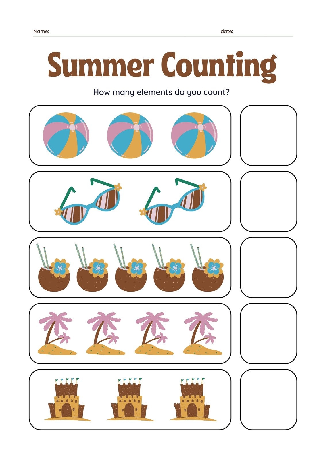 free printable worksheet for preschool pdf