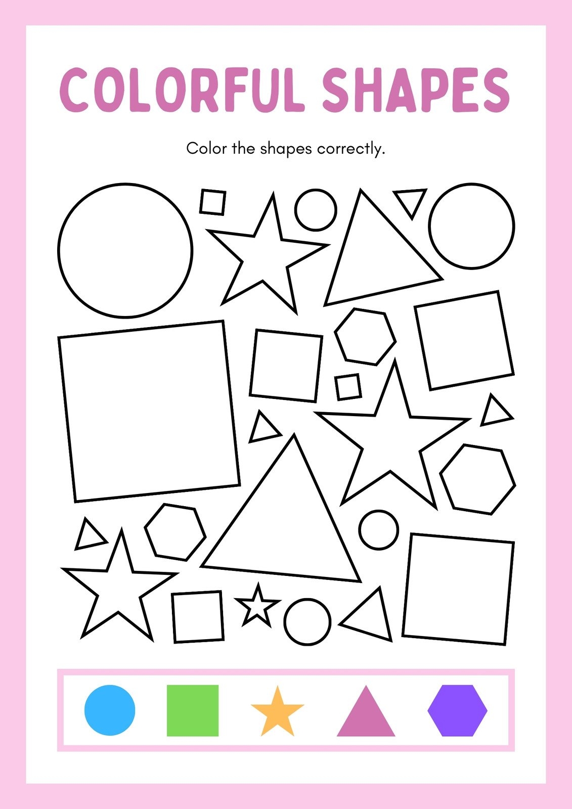 preschool worksheet pdf