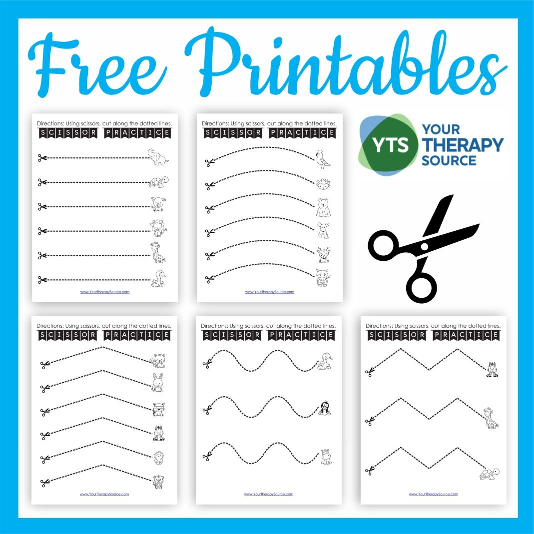 preschool cutting skills worksheets
