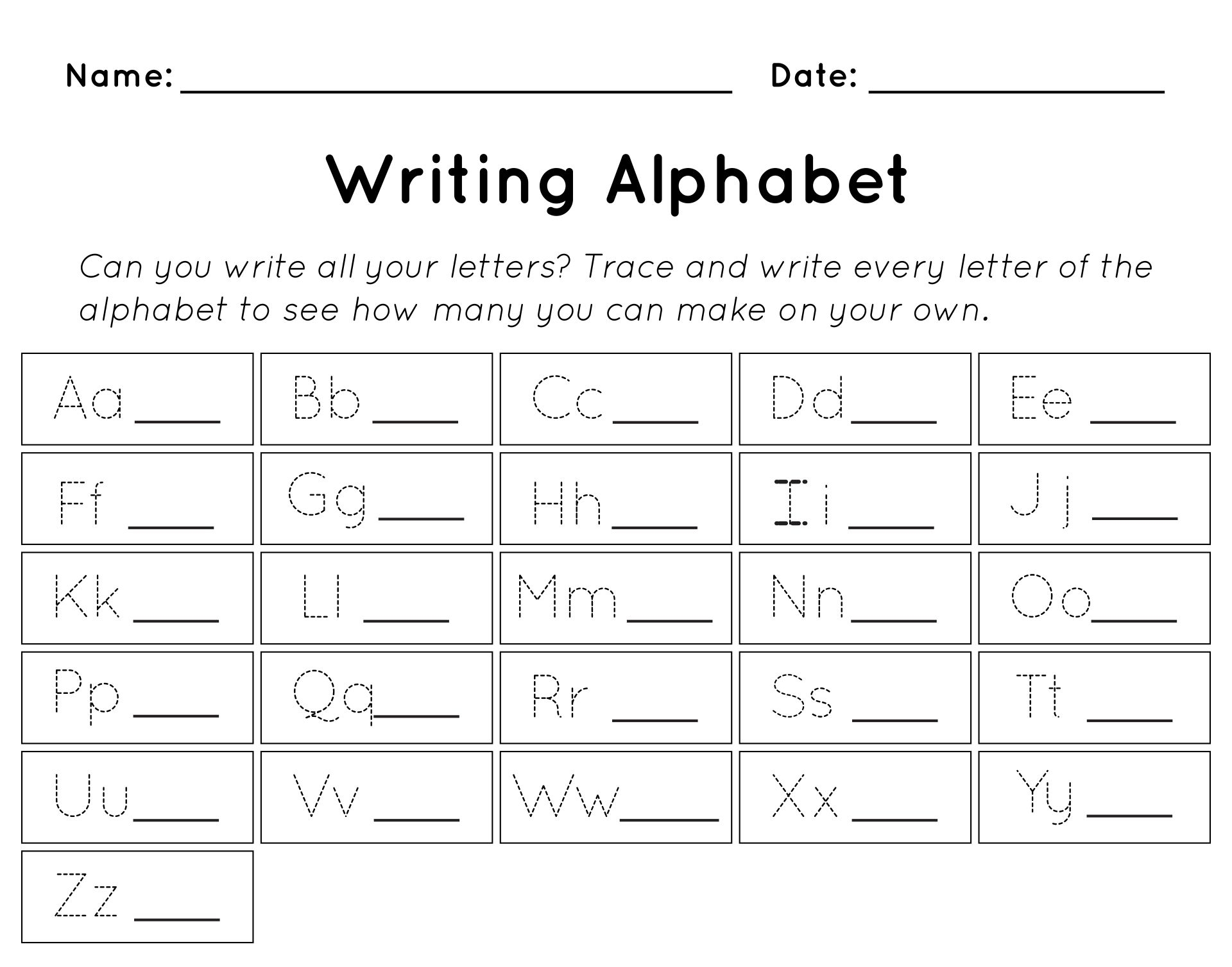 Free Easter Lowercase Letter Writing Practice Made By Teachers Worksheets Library