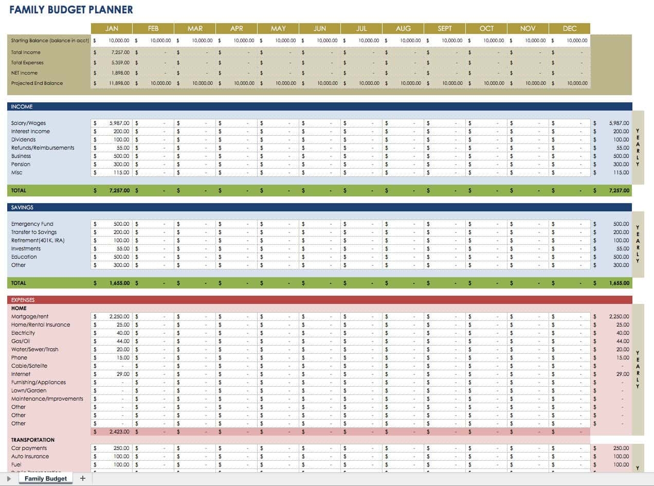 retirement planning worksheet