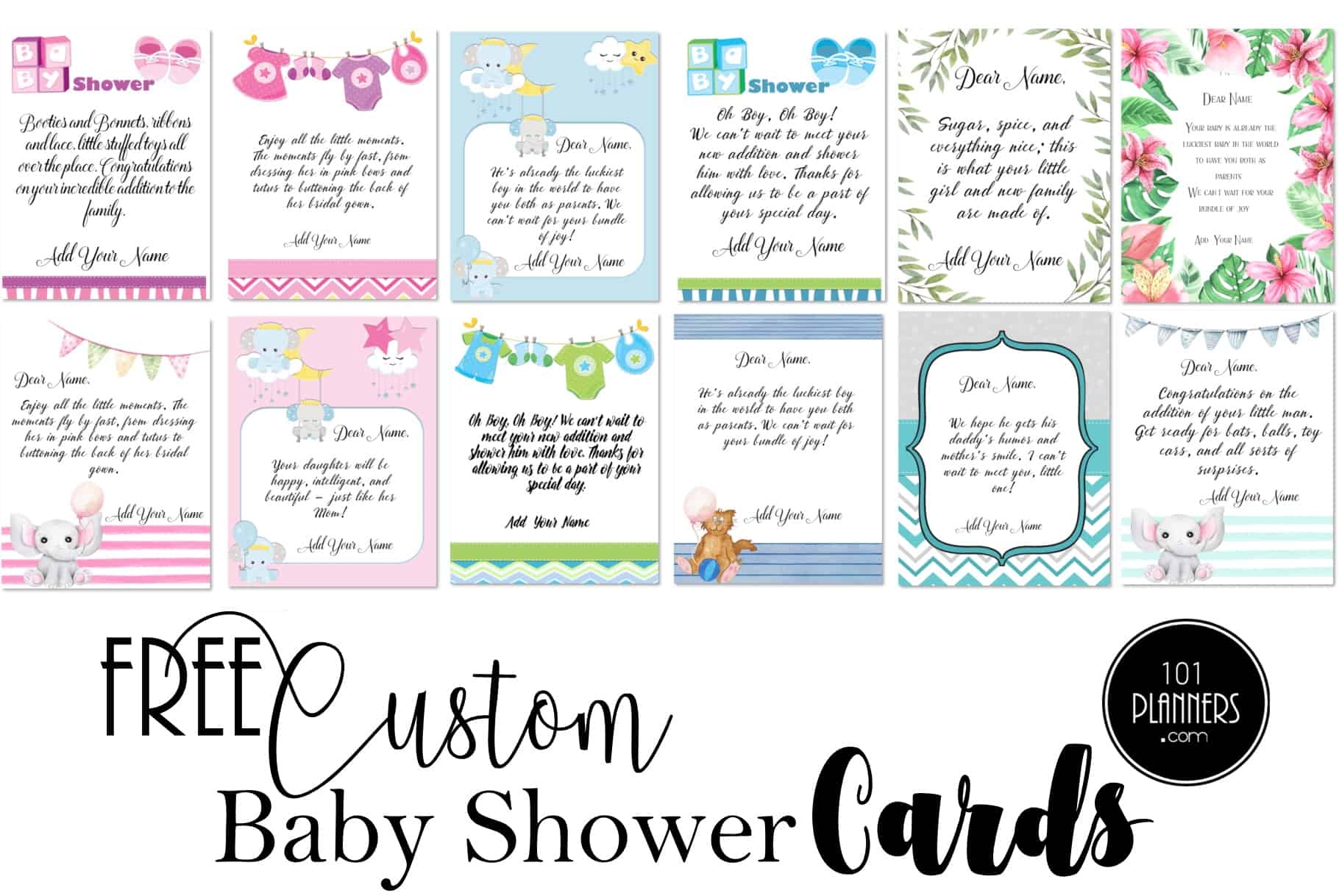 printable baby shower cards pdf