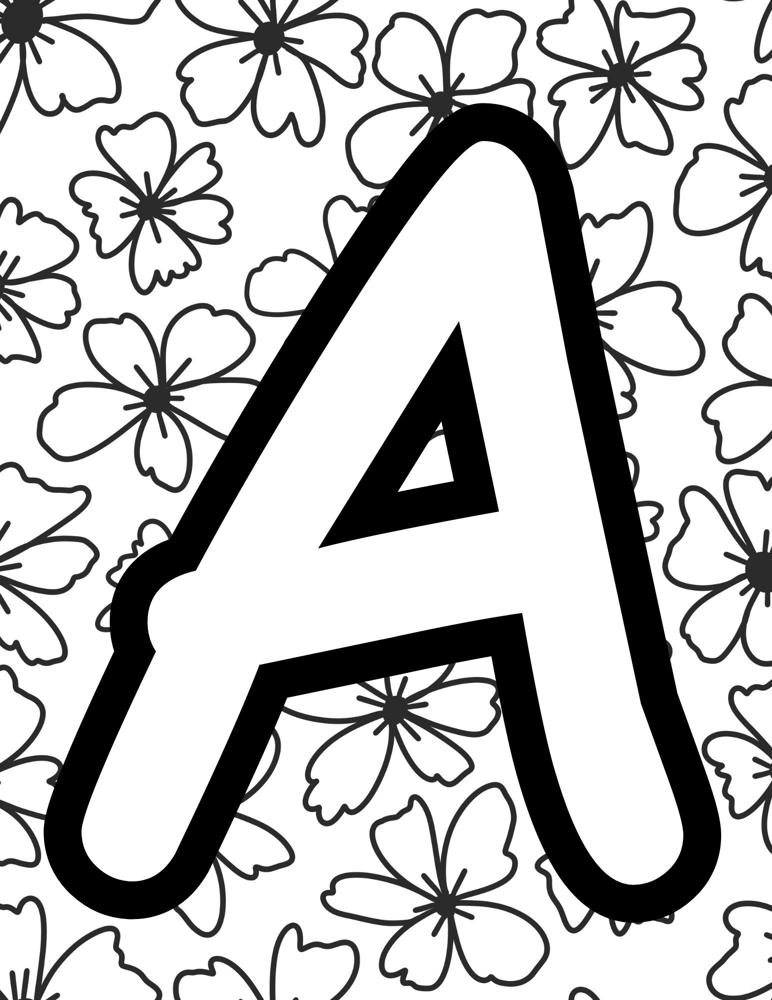 abc coloring worksheets