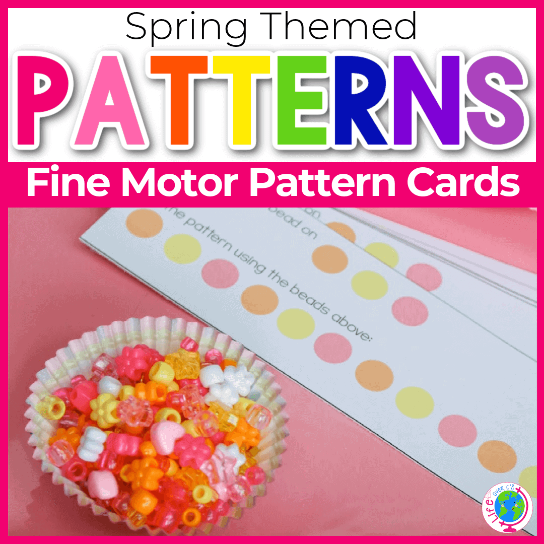 Free Printable Bead Patterning Cards For Spring